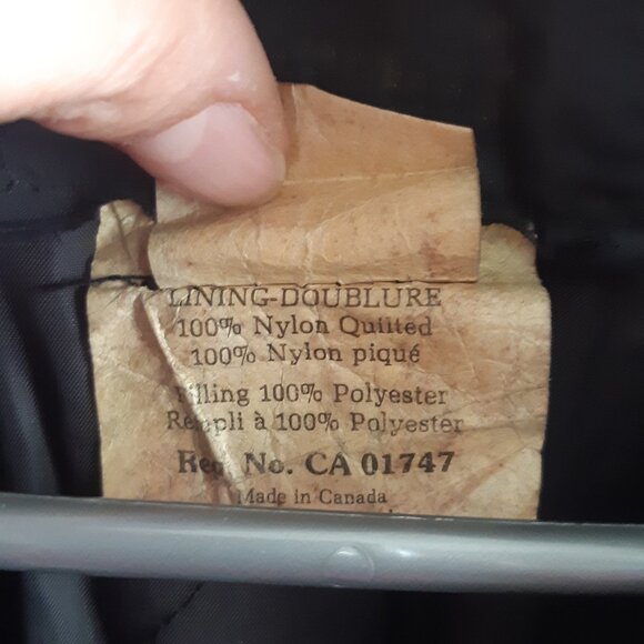 Vintage Genuine Leather Jacket Made in canada WomenCoat - Picture 11 of 16